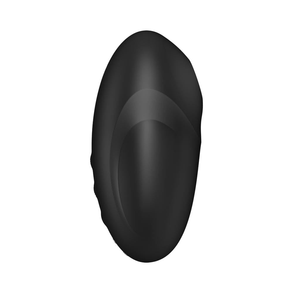 Vulva Lover 3 black - Stimulator Clitoris Rezistent la Apa, 10,5x6 cm - detaliu 1