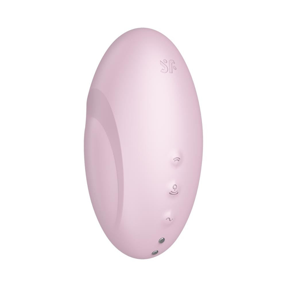 Vulva Lover 3 pink - Stimulator Clitoris Rezistent la Apa, 10.5x6 cm - detaliu 4