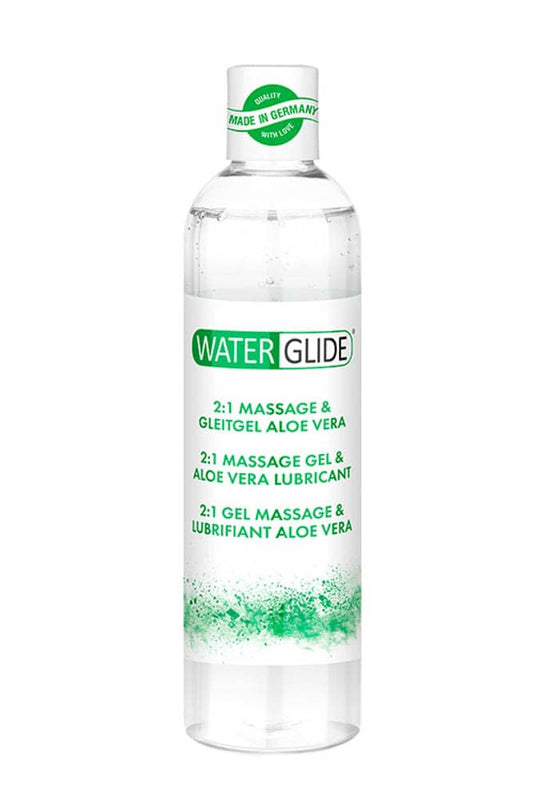 Watergile - Gel de masaj lubrifiant, aloe vera, 300 ml