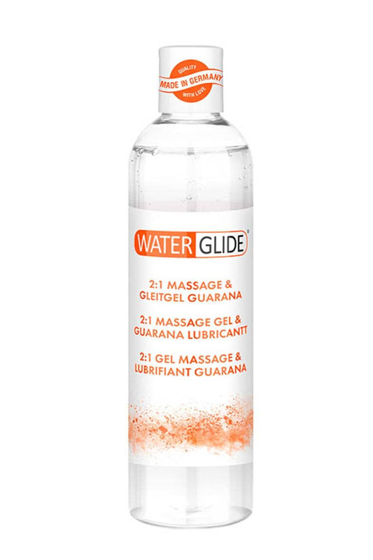 Watergile - Gel de masaj lubrifiant, guarana, 300 ml