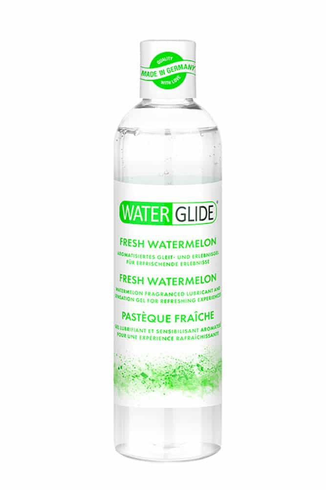 Waterglide - Lubrifiant cu aromă de pepene verde, 300 ml