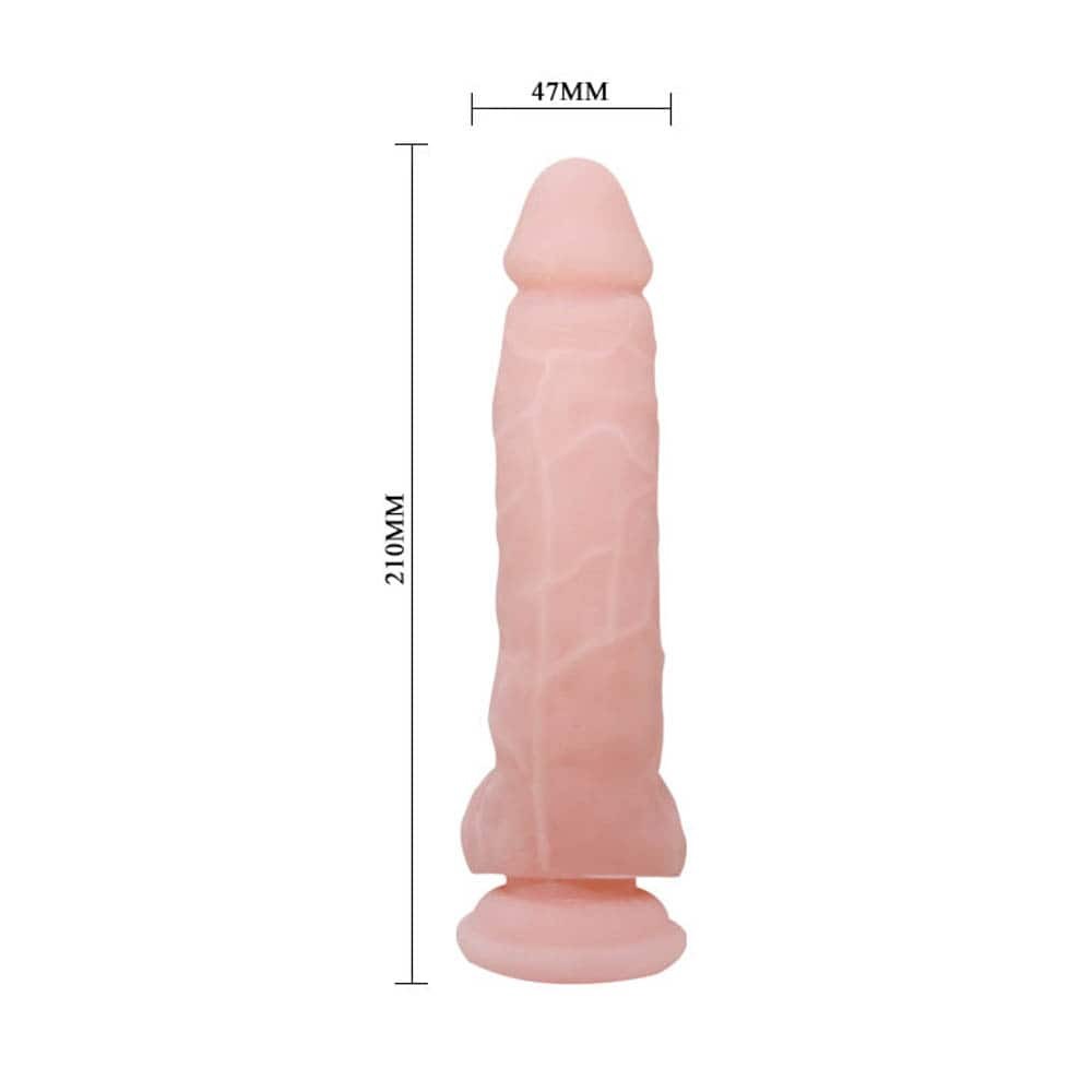 Wet Dreams - Dildo realistic, flesh, 21 cm - detaliu 3