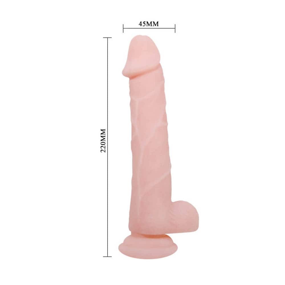 Wet Dreams - Dildo realistic, flesh, 22 cm - detaliu 1