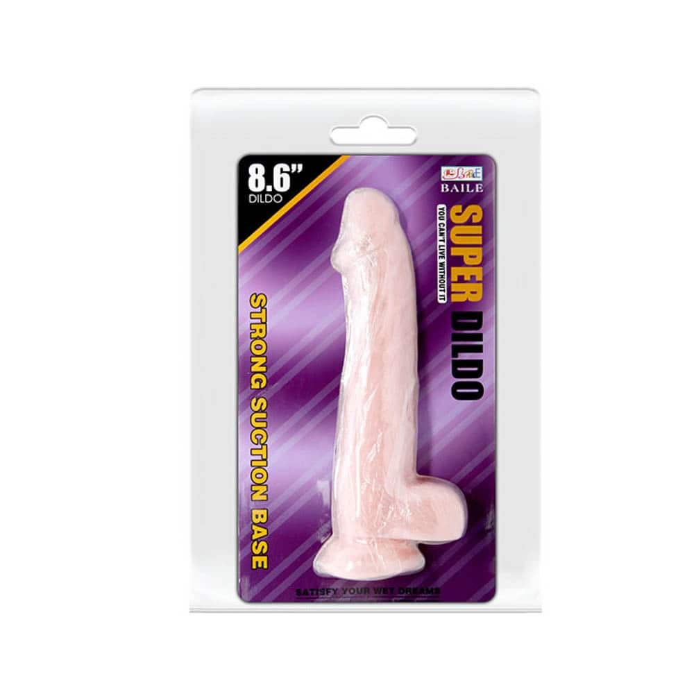 Wet Dreams - Dildo realistic, flesh, 22 cm - detaliu 2