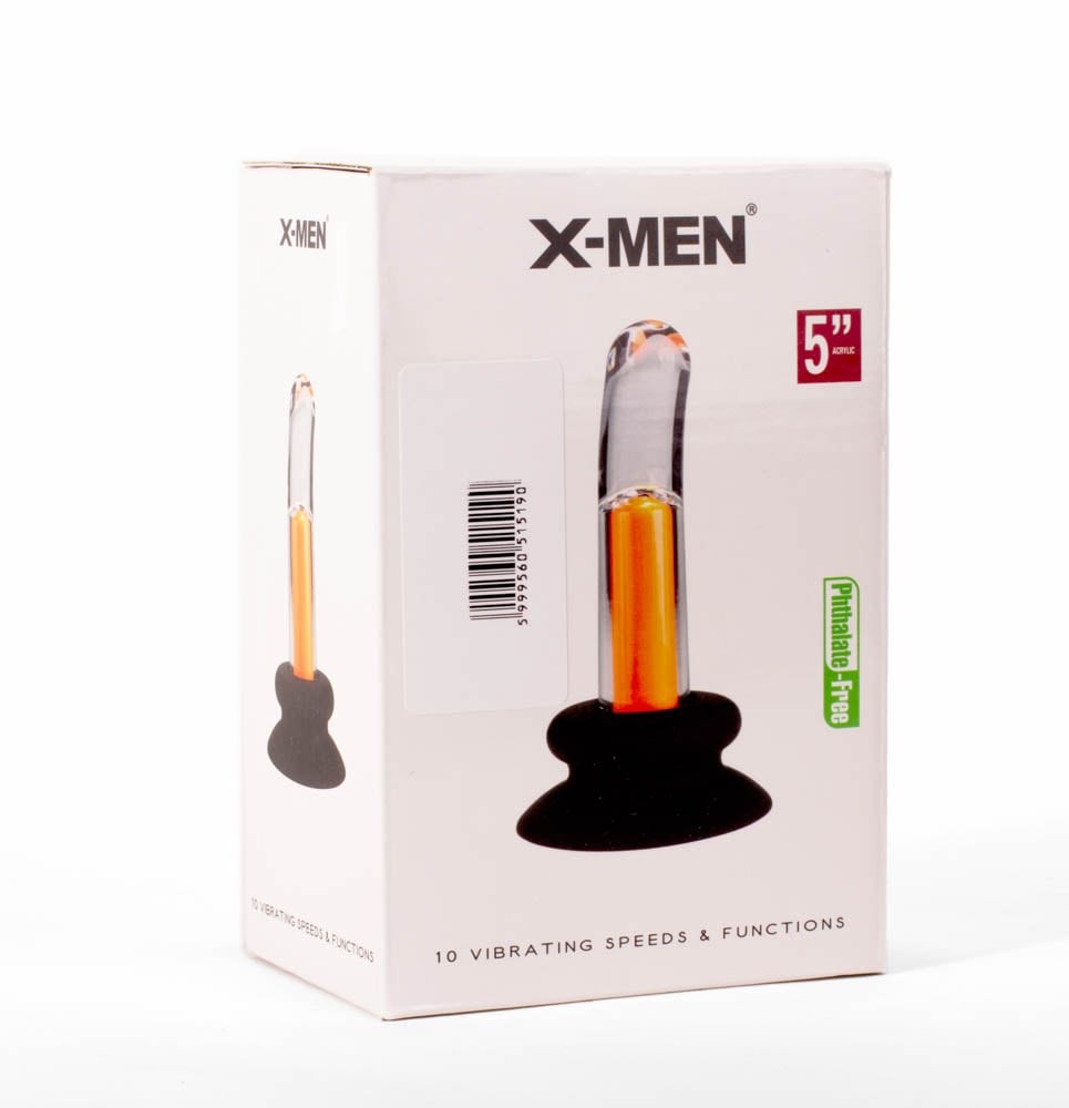 X-MEN 10 Speeds Vibrating Gpot Plug - Vibrator Anal cu 10 Functii, 13 cm - detaliu 4
