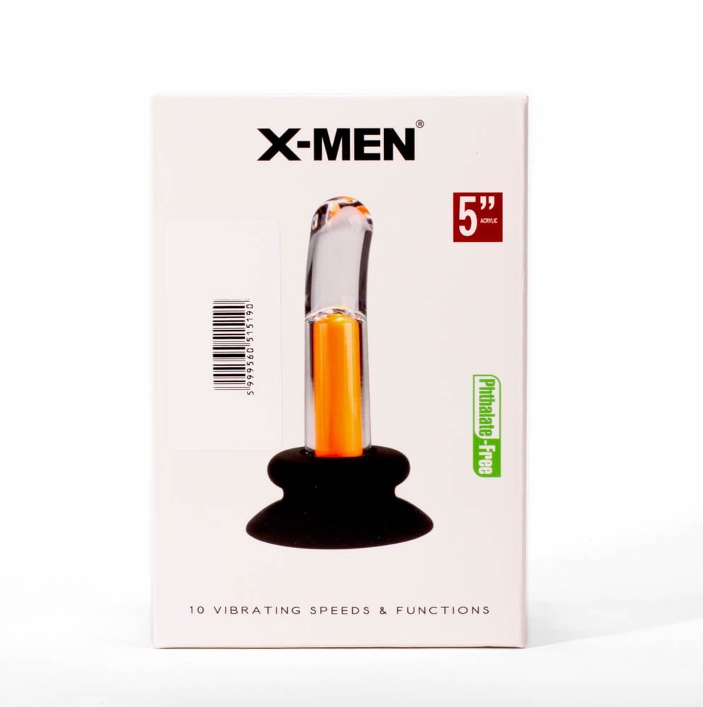 X-MEN 10 Speeds Vibrating Gpot Plug - Vibrator Anal cu 10 Functii, 13 cm - detaliu 5