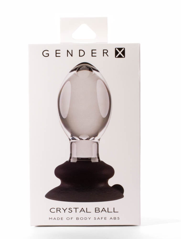 X-Men 4" Gender X Crystal Ball - Dop Anal cu Ventuza, 10 cm - detaliu 4