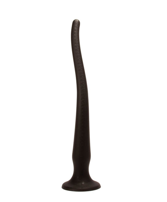 X-MEN Butt Plug Size L Black - Dop Anal din Silicon cu Ventuza, 50 cm
