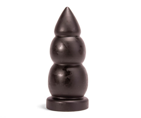 X-MEN - Dop anal cu ventuză, negru, 24.3 cm