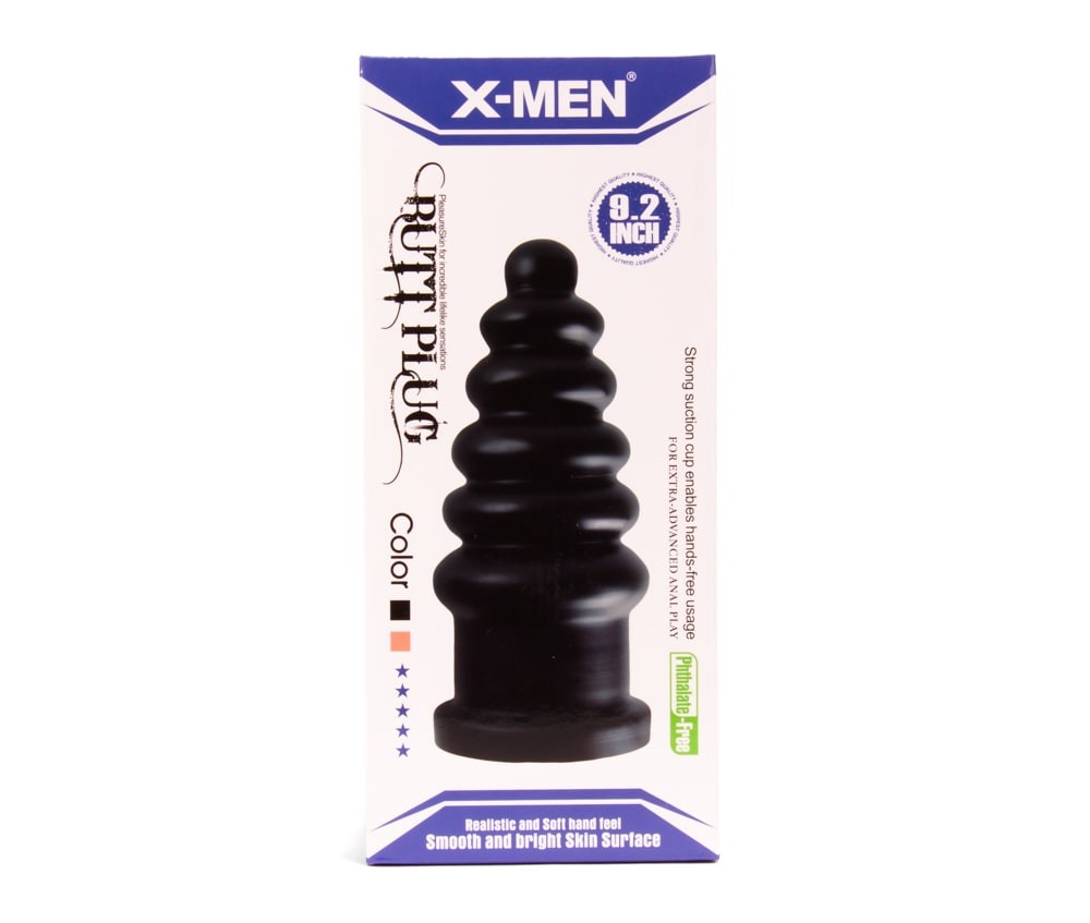 X-Men - Dop anal, negru, 23 cm - detaliu 3