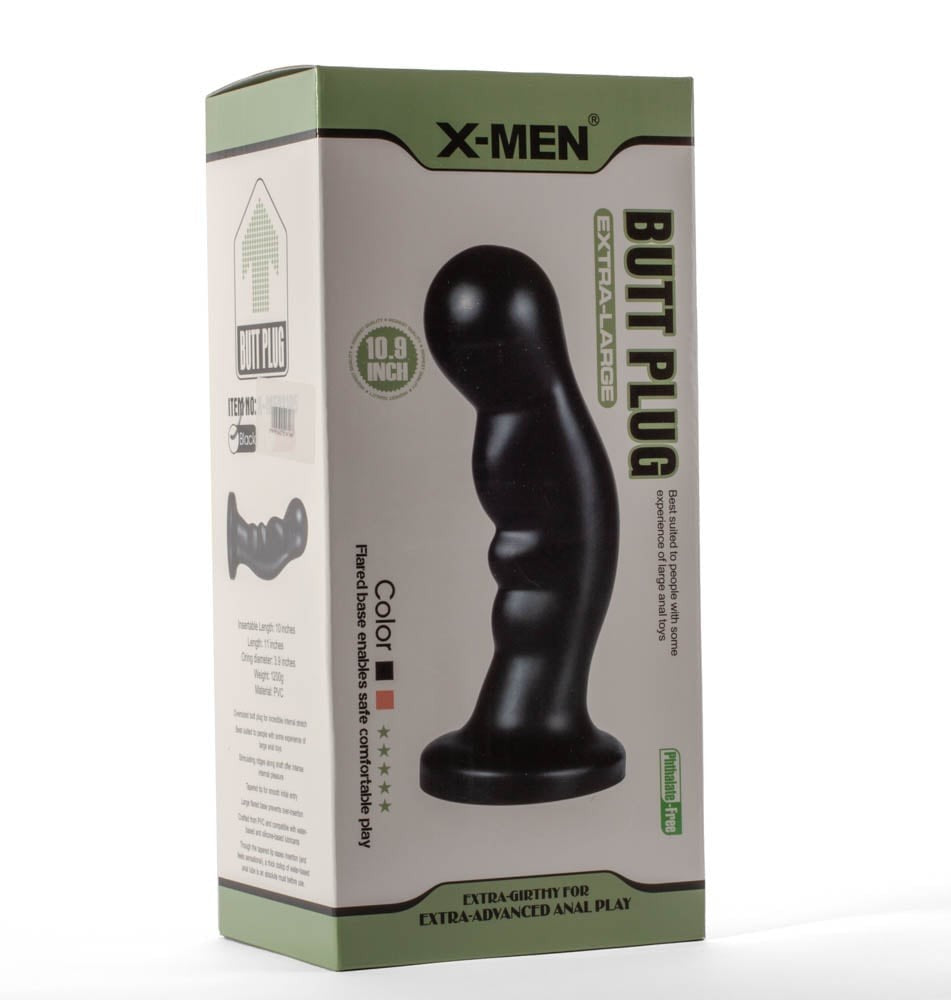 X-Men - Dop anal, negru, 27.5 cm - detaliu 5