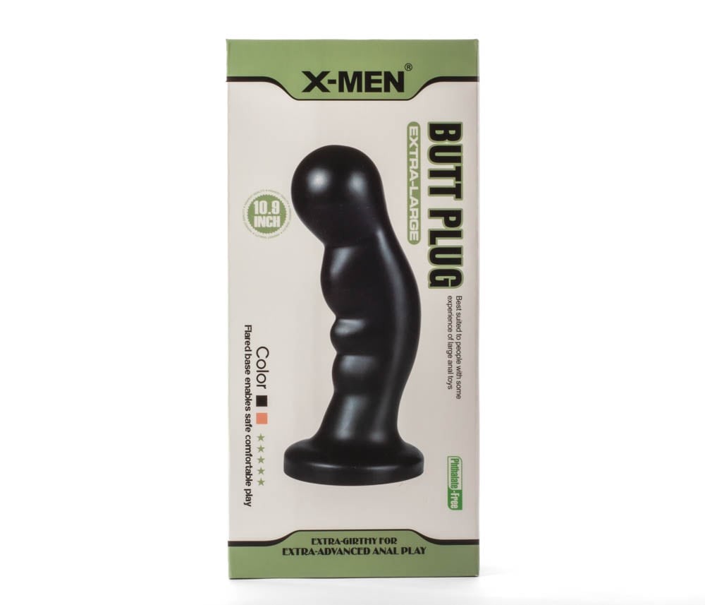 X-Men - Dop anal, negru, 27.5 cm - detaliu 6