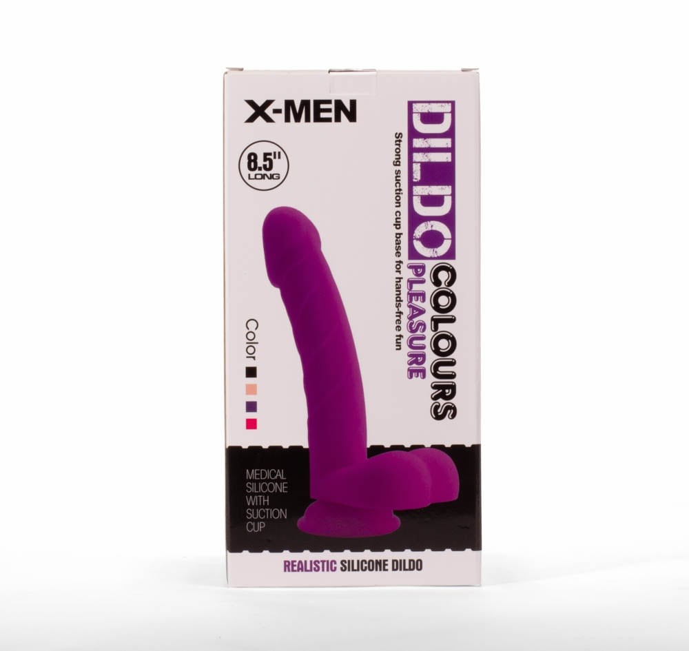 X-MEN Flesh 1 - Dildo realist, flesh, 21.6 cm - detaliu 6