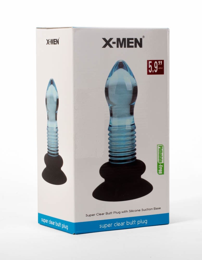 X-MEN Sharp Top 5.9" - Dop Anal cu Ventuza, 15x4.5 cm - detaliu 5