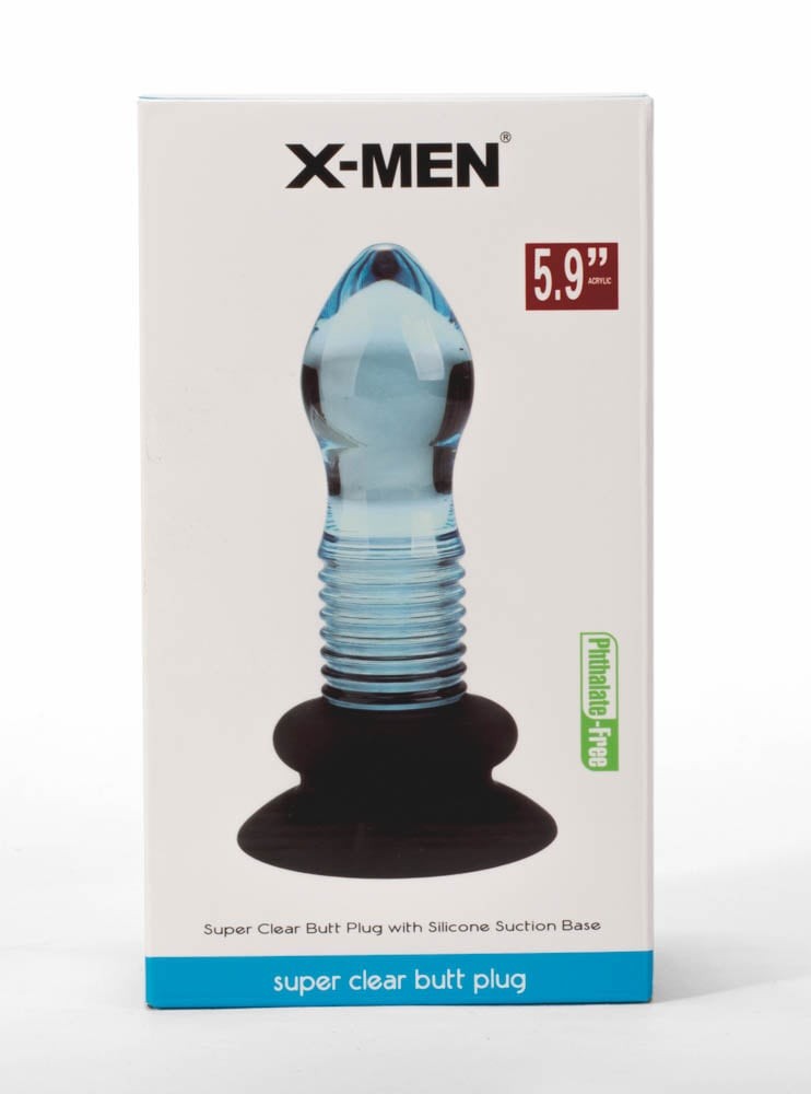 X-MEN Sharp Top 5.9" - Dop Anal cu Ventuza, 15x4.5 cm - detaliu 6