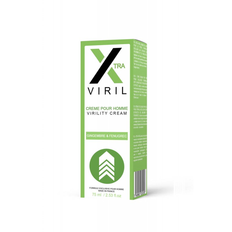 X Viril -  Cremă pentru Îngrijirea Penisului, 75 ml